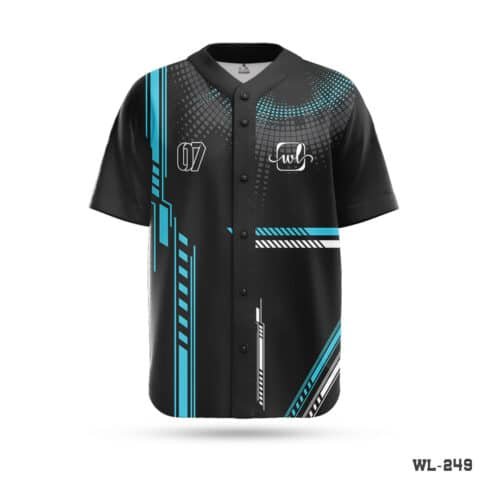 Half Sleeve Custom Plain Black Baseball Jersey-WL-249; Personalized Baseball Jerseys Cheap Maker in UK; New Jersey Baseball Team Kit Maker in UK; Half Sleeve Personalized Design NBA Baseball Jersey-WL-231; Half Sleeve Sublimated Navy Blue Baseball Jersey-WL-229; Mens Baseball Jersey Outfit with Logo; Half Sleeve Team Personalized Jersey Baseball T Shirt-WL-253;