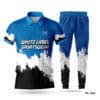 Half Sleeve Custom Polo Polyester Cricket Apparels-WL-592; cricket kit; All Over Printed Cricket Uniform; Unique Design Cricket Uniform; with; Logo; kits for cricket; full cricket kit; adult cricket kit; custom cricket kit; youth cricket kit; custom cricket uniforms;