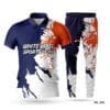 Half Sleeve Polo Custom Made Cricket Uniform-WL-591; cricket kit; All Over Printed Cricket Uniform; Unique Design Cricket Uniform; with; Logo; kits for cricket; full cricket kit; adult cricket kit; cricket full kit; custom cricket uniforms;