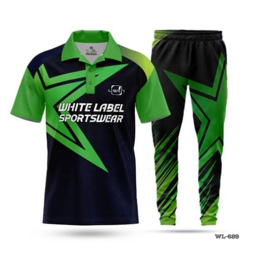 Half Sleeve Polo Custom Sublimation Cricket Uniform-WL-689; cricket kit; All Over Printed Cricket Uniform; Unique Design Cricket Uniform; Unique Design Cricket Uniform for Man; with; Logo; kits for cricket; full cricket kit; adult cricket kit; cricket full kit; custom cricket uniforms;