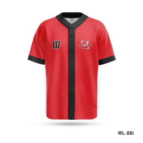 Half Sleeve Printed Baseball Style Jersey Kit-WL-221; Baseball Jerseys Custom Kit Maker in UK; Baseball Jersey for Men Maker in UK; Baseball Jersey Customization Seller in UK; Youth Jerseys Baseball Kit Seeller in UK; Mens Baseball Jersey Outfit with Logo; Half Sleeve Team Personalized Jersey Baseball T Shirt-WL-253;
