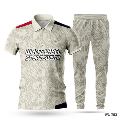 Half Sleeve Zipper Polo Printed Cricket Uniform-WL-723; cricket kit; All Over Printed Cricket Uniform; Unique Design Cricket Uniform; Unique Design Cricket Uniform for Man; with; Logo; kits for cricket; full cricket kit; cricket full kit; custom cricket kit; youth cricket kit; custom cricket uniforms;