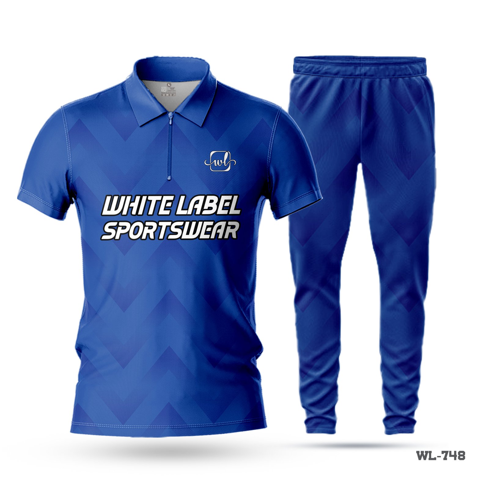 Half Sleeve Zipper Polo Royal Blue Cricket Uniform-WL-748 3 Half Sleeve Zipper Polo Royal Blue Cricket Uniform-WL-748; cricket kit; All Over Printed Cricket Uniform; Unique Design Cricket Uniform; Unique Design Cricket Uniform for Man; with; Logo; kits for cricket; full cricket kit; cricket full kit; custom cricket kit; youth cricket kit; custom cricket uniforms;