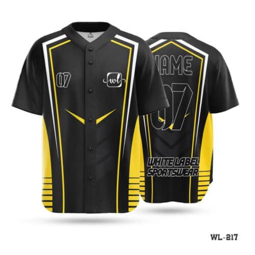 Mens Black Baseball Jersey Maker in UK; Customized Design Mens Baseball Jersey Outfit-WL-302; Custom Made Design Men Baseball Jersey-WL-207; Half Sleeve Team Black and Orange Baseball Jersey-WL-247; Personalized Design Best Black Grey Baseball Jersey-WL-245; Premium Design Baseball New Jersey with Logo-WL-179; Half Sleeve Team Baseball Jersey White Black Kit-WL-279;