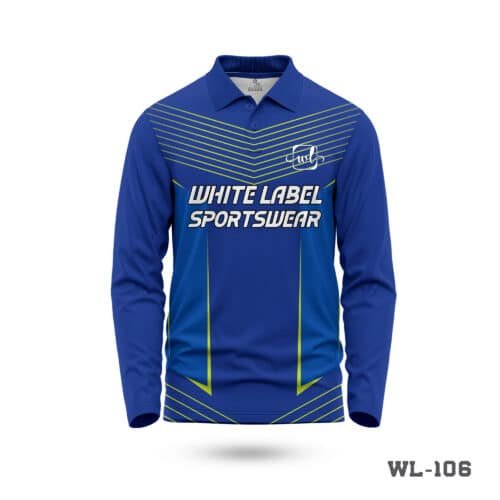 Perfect Design Full Sleeve Polo Cool Cricket Jersey-WL-106; Cheap Cricket Jersey Maker in UK; Blue Cricket Jersey Design Seller in UK; Blue Cricket Jersey Maker in UK; Red Black Cricket Jersey Seller in UK; Full Sleeve Polo Black and Yellow Cricket Jersey-WL-113; Best Jersey in Cricket Maker in UK; Full Sleeve Best Jersey Design for Cricket Kit-WL-101; White Cricket Jersey Seller in UK; Stylish Cricket Jersey Design with Name Number; Jersey for Cricket Team Maker in UK; black and yellow cricket jersey; blue cricket jersey; cool cricket jersey;