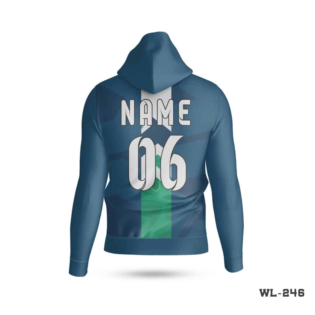 Unique Design Mens Personalised Sports Team Hoodies-WL-246 4 Personalised Sports Team Hoodies with Name Number; Personalized Sports Hoodies with Name Number; Personalised Sports Hoodies Seller in UK; Mens Sports Hoody Seller in UK; Mens Sport Hoodie Maker in UK; Custom Sports Hoodies Maker in UK; Personalized Design Mens Sports Jacket with Hoodie-WL-266; sporting hoodie; men's sports hoodie; mens sports hoodie;