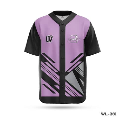 Personalized Baseball Jerseys Cheap Apparel-WL-281; New Jersey Baseball Team Kit Seller in UK; Sublimation Print Mens Black Baseball Jersey Kit-WL-217; Personalized Design Best Black Grey Baseball Jersey-WL-245; Half Sleeve Team Baseball Jersey White Black Kit-WL-279;