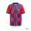 Polyester Fabrics Youth Personalized Baseball Jersey-WL-211; Youth Braves Baseball Jersey Maker in UK; Sublimation Jerseys Baseball Kit Seller in UK; Sublimated Baseball Jerseys Seller in UK; Half Sleeve Sublimated Navy Blue Baseball Jersey-WL-229; Mens Baseball Jersey Outfit with Logo; Half Sleeve Team Personalized Jersey Baseball T Shirt-WL-253;