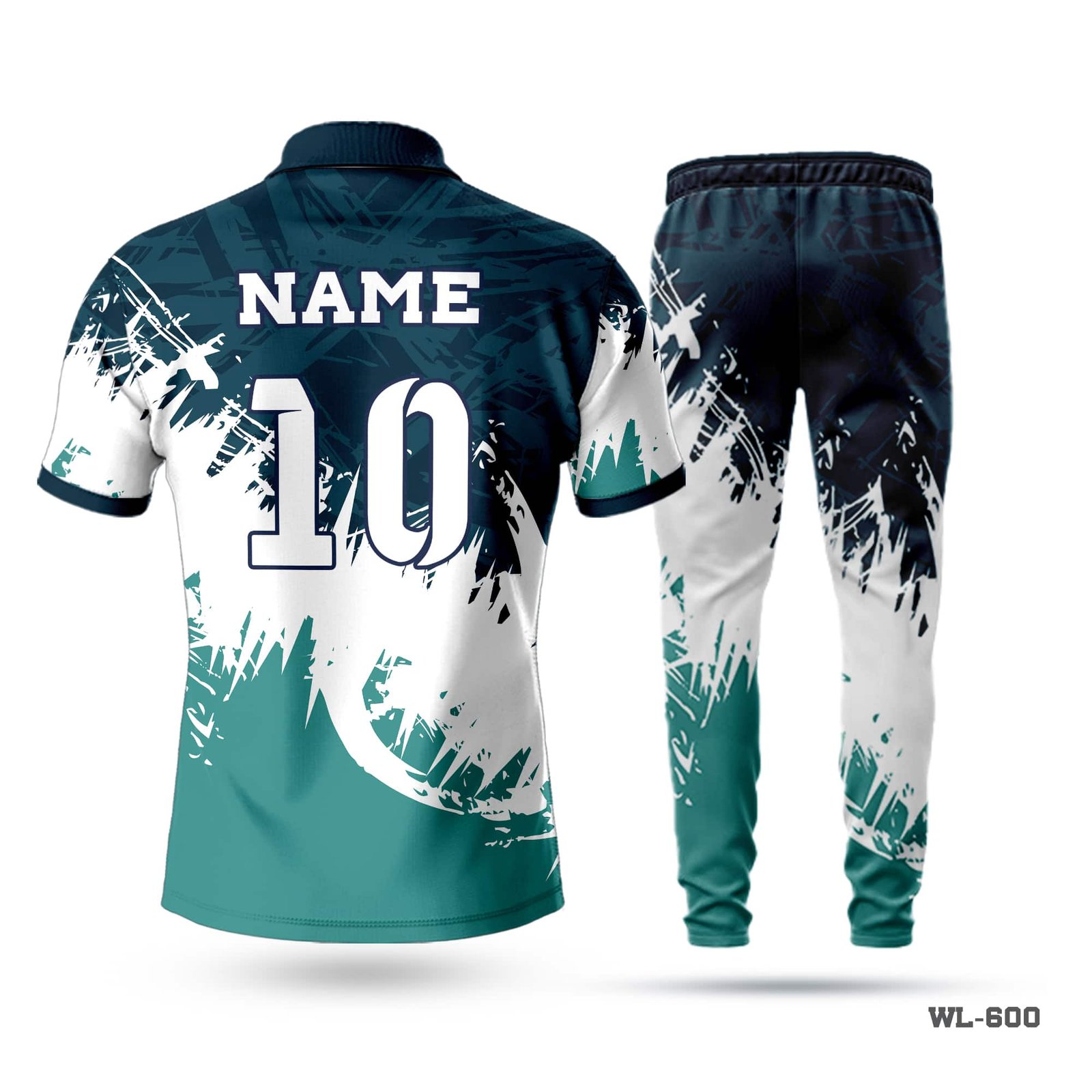 Half Sleeve Customized Polo Premium Cricket Uniform-WL-600 4 Premium Cricket Uniform Seller in UK; cricket kit; All Over Printed Cricket Uniform; Unique Design Cricket Uniform; with; Logo; kits for cricket; adult cricket kit; cricket full kit; custom cricket kit; youth cricket kit; custom cricket uniforms;