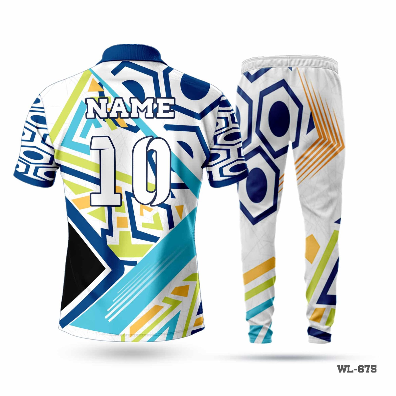Half Sleeve Custom Made Sublimation Cricket Kit-WL-675 4 Sublimation Cricket Kit Seller in UK; cricket kit; All Over Printed Cricket Uniform; Unique Design Cricket Uniform; Unique Design Cricket Uniform for Man; with; Logo; cricket kits; adult cricket kit; cricket full kit; youth cricket kit; custom cricket uniforms;