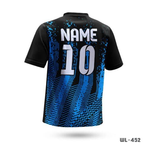 All Over Printed Men's Volleyball Jerseys with Logo-WL-452 - Image 2