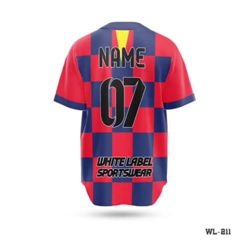 Youth Personalized Baseball Jersey Seller in UK; Youth Braves Baseball Jersey Maker in UK; Sublimation Jerseys Baseball Kit Seller in UK; Sublimated Baseball Jerseys Seller in UK; Half Sleeve Sublimated Navy Blue Baseball Jersey-WL-229; Mens Baseball Jersey Outfit with Logo; Half Sleeve Team Personalized Jersey Baseball T Shirt-WL-253;