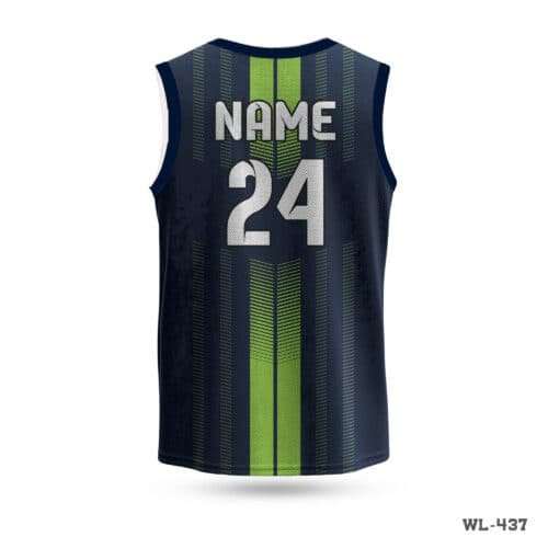 Best Jersey Design Volleyball with Logo-WL-437 - Image 2