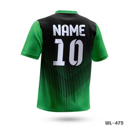 Men's Volleyball Jersey Design with Logo-WL-475 - Image 2