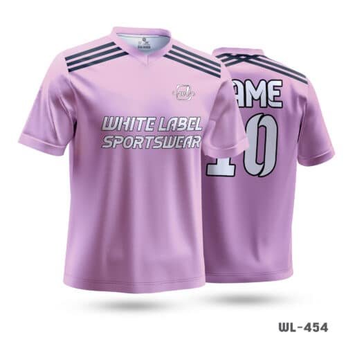 Sublimation Printed Pink Volleyball Jerseys-WL-454 - Image 3
